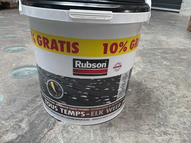 Rubson elk weer plus potten beschermde coating voor daken en goten (6x) - afbeelding 2 van  4