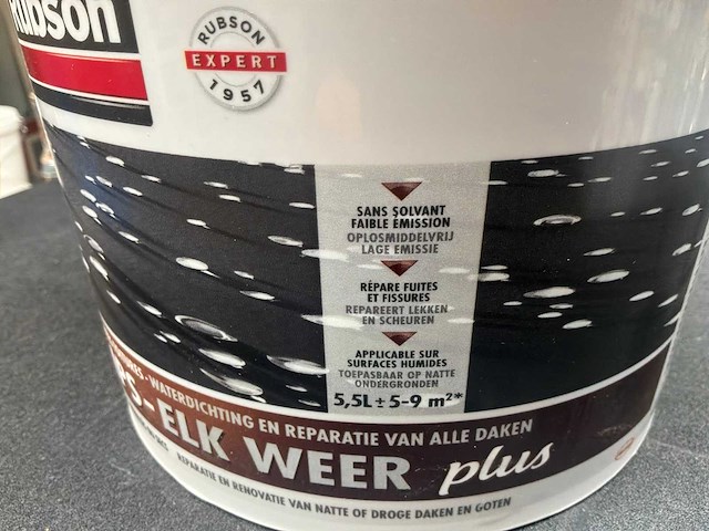 Rubson rubbercoating (5,5l) (10x) - afbeelding 3 van  4