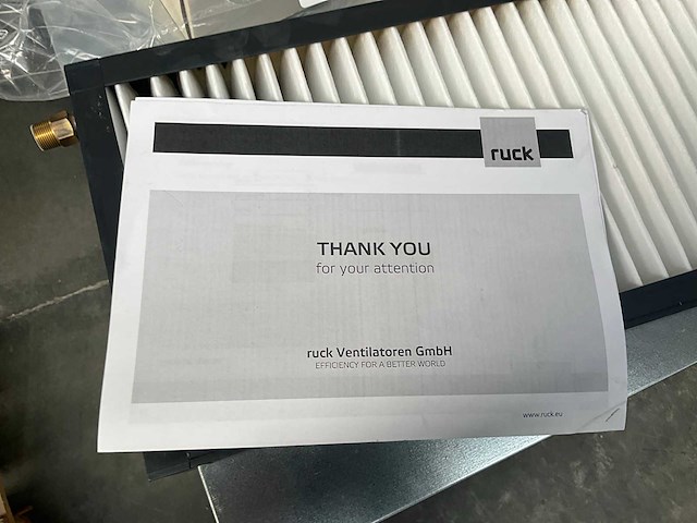Ruck luchtbehandelingskast en toebehoren - afbeelding 24 van  24
