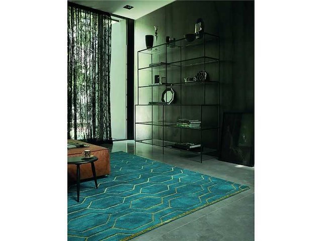 Rug arris teal 37307 - 170 x 240cm - afbeelding 1 van  1