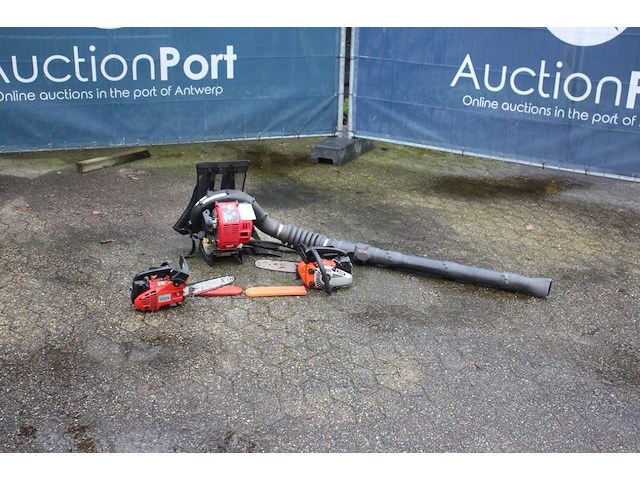 Rugbladblazer met 2 kettingztag benzine - afbeelding 1 van  1