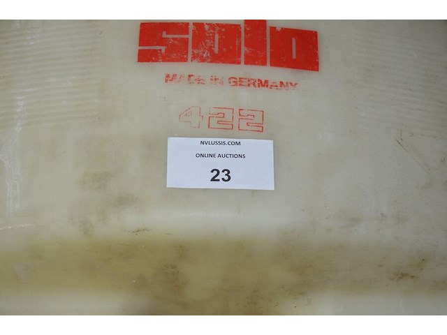 Rugsproeier solo 422 op benzinemotor, 2 drukspuiten 10l - afbeelding 3 van  7