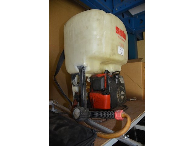 Rugsproeier solo 422 op benzinemotor, 2 drukspuiten 10l - afbeelding 4 van  7