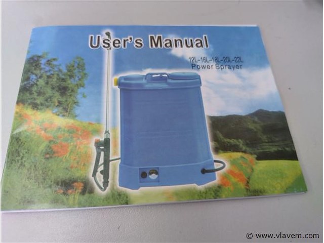 Rugspuit op accu 16l - afbeelding 8 van  9