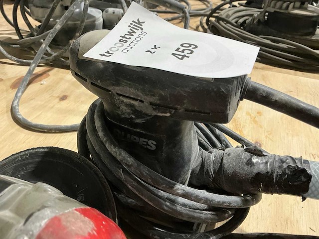 Rupes le71te vlakschuurmachine + milwaukee ag 10-125 slijpmachine - afbeelding 3 van  9