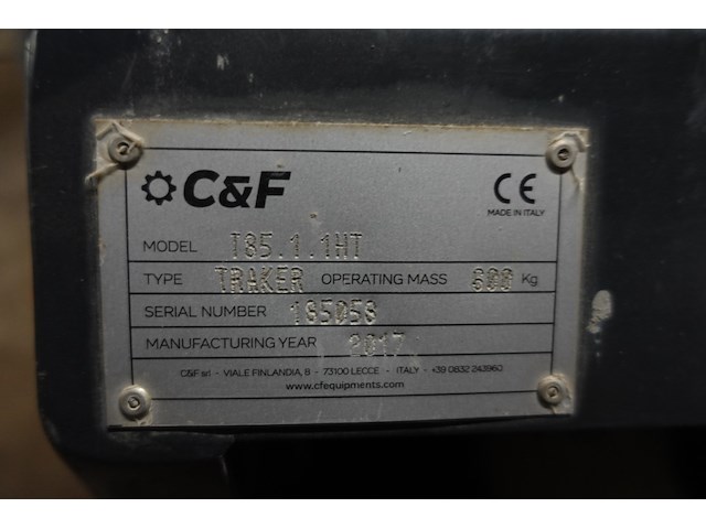 Rups minidumper c&f - afbeelding 2 van  10