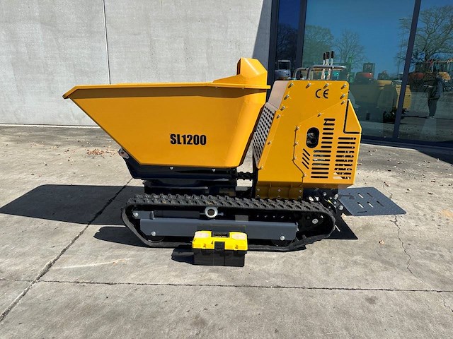 Rupsdumper met hydraulische roterende kipbak sdlool sl1200 benzine 2026 - afbeelding 1 van  1