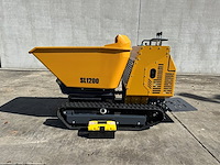 Rupsdumper met hydraulische roterende kipbak sdlool sl1200 nieuw