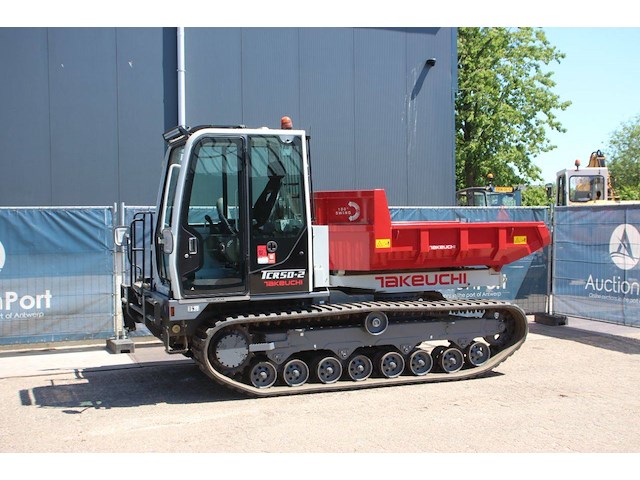 Rupsdumper takeuchi tcr50-2 diesel 2020 - afbeelding 1 van  1