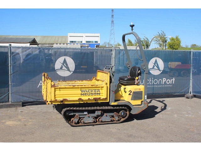 Rupsdumper wacker neuson dt15 diesel 2018 - afbeelding 1 van  1
