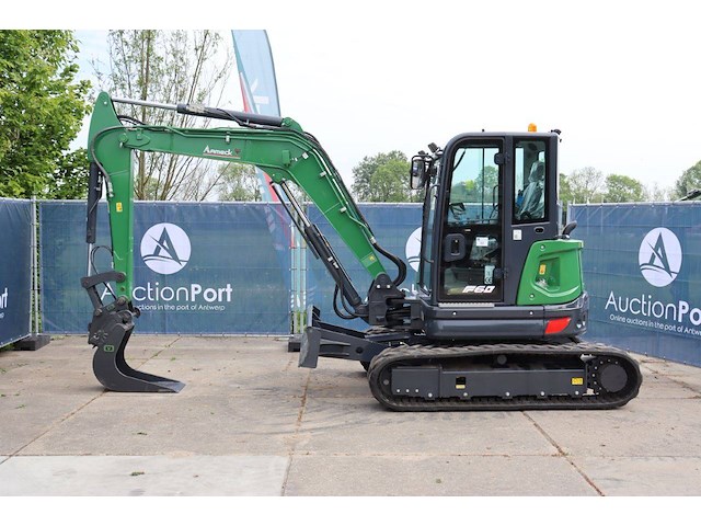 Rupsgraafmachine aameck f60 diesel 2025 nieuw - afbeelding 1 van  1