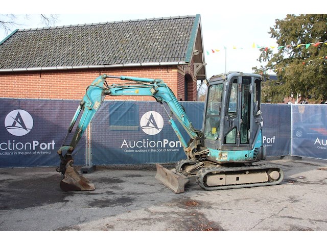 Rupsgraafmachine airman ax30u-4 diesel 2008 - afbeelding 1 van  1