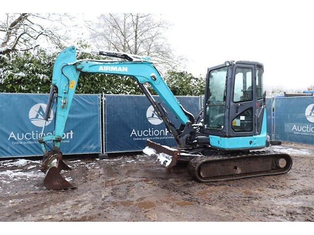 Rupsgraafmachine airman ax48u-6a diesel 2017 - afbeelding 1 van  1