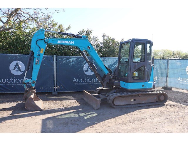 Rupsgraafmachine airman ax48u-6a diesel 28.2kw 2017 - afbeelding 1 van  1