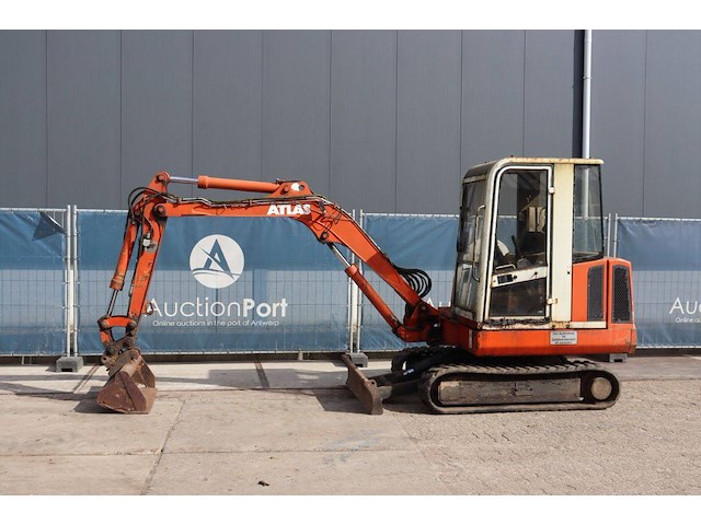 Rupsgraafmachine atlas r804 diesel 1993 - afbeelding 1 van  1