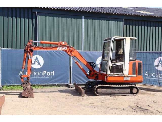Rupsgraafmachine atlas r804 diesel 1993 - afbeelding 1 van  1