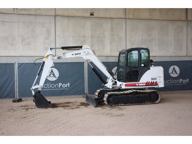 Rupsgraafmachine bobcat 337g diesel 37.5kw 2005 - afbeelding 1 van  1