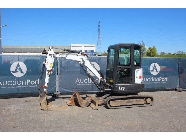 Rupsgraafmachine bobcat e26 diesel 2018 - afbeelding 1 van  1
