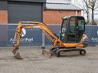 Rupsgraafmachine case 28 cab diesel 2003 - afbeelding 1 van  1