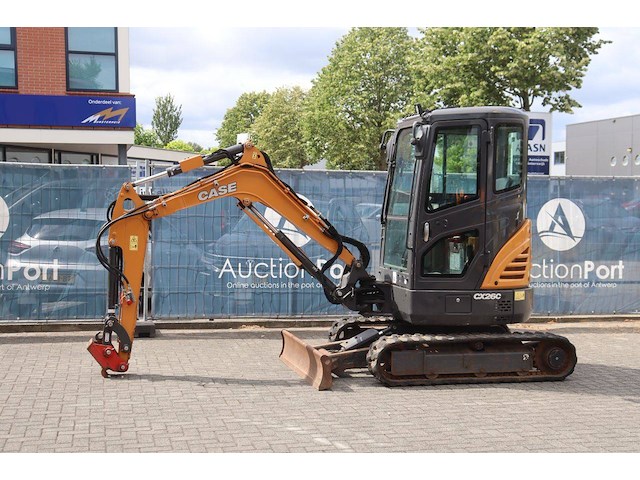 Rupsgraafmachine case cx26c diesel 18.5kw 2022 - afbeelding 1 van  1