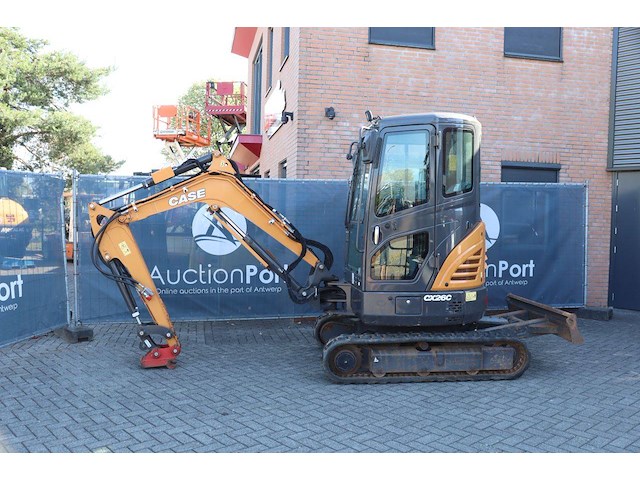 Rupsgraafmachine case cx26c diesel 18.5kw 2022 - afbeelding 1 van  1
