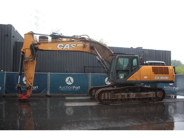 Rupsgraafmachine case cx350d diesel 210kw 2018 - afbeelding 1 van  1