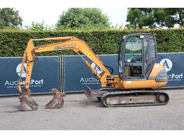 Rupsgraafmachine case cx50 diesel 29kw 1998 - afbeelding 1 van  1