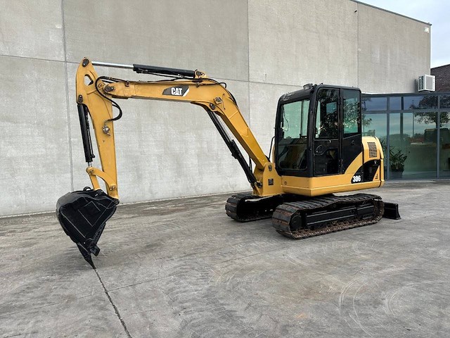 Rupsgraafmachine caterpillar 306 diesel 40.5kw 2011 - afbeelding 1 van  1