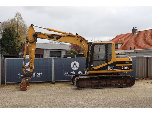 Rupsgraafmachine caterpillar 312bl diesel 63kw - afbeelding 1 van  1