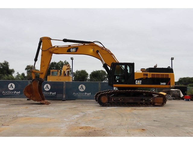 Rupsgraafmachine caterpillar 345d diesel - afbeelding 1 van  1
