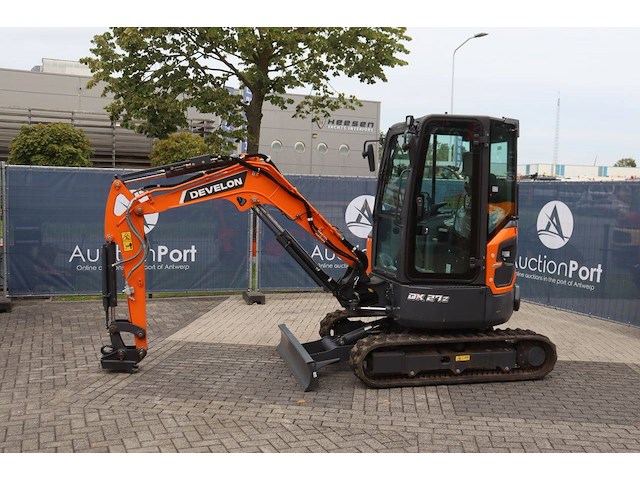 Rupsgraafmachine develon dx 27z-7 diesel 18.4kw 2023 - afbeelding 1 van  1