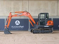 Rupsgraafmachine doosan dh55-v diesel 40kw