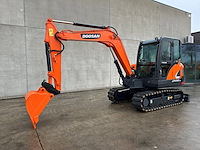 Rupsgraafmachine doosan dx55-9c diesel 2018 - afbeelding 1 van  1