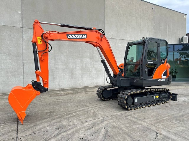 Rupsgraafmachine doosan dx55-9c diesel 2018 - afbeelding 1 van  1