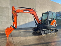 Rupsgraafmachine doosan dx55-9c diesel 36kw 2018 - afbeelding 1 van  1