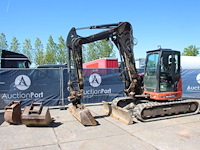 Rupsgraafmachine eurocomach es 95-tr4 diesel 53.7kw