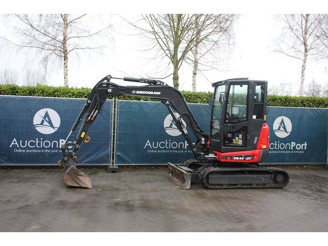 Rupsgraafmachine eurocomach es40.2zt diesel 28kw 2017 - afbeelding 1 van  1
