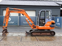Rupsgraafmachine hitachi ex40-2 diesel 26.5kw 2000 - afbeelding 1 van  1