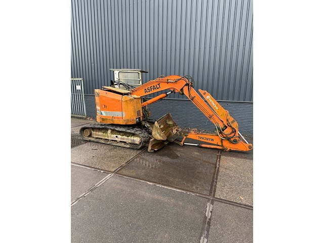 Rupsgraafmachine hitachi ex50urg diesel - afbeelding 1 van  1