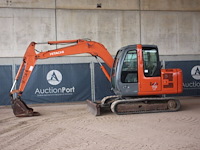 Rupsgraafmachine hitachi zaxis 70lc diesel 40kw - afbeelding 1 van  1