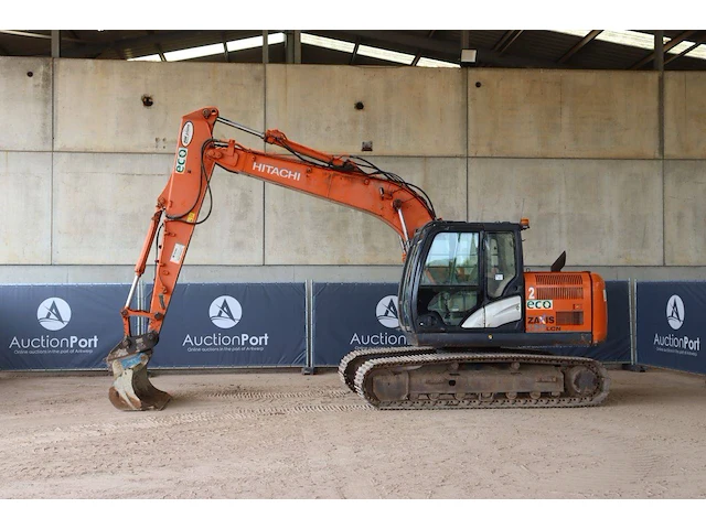 Rupsgraafmachine hitachi zx130lcn-5b diesel 73.4kw 2013 - afbeelding 1 van  1