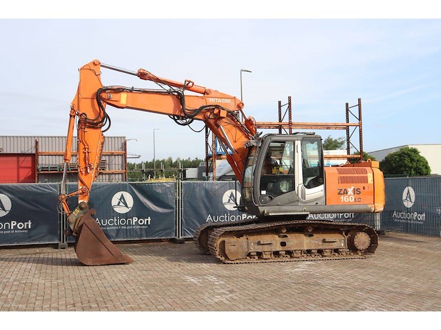 Rupsgraafmachine hitachi zx160lc-3 diesel 90kw 2009 - afbeelding 1 van  1