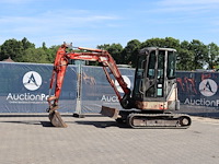 Rupsgraafmachine hitachi zx30u-2 diesel 22.3kw 2005 - afbeelding 1 van  1