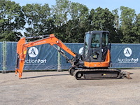 Rupsgraafmachine hitachi zx48u-5a clr diesel 28.2kw 2017 - afbeelding 1 van  1