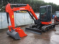 Rupsgraafmachine hitachi zx52u-3 diesel 2013 - afbeelding 1 van  1