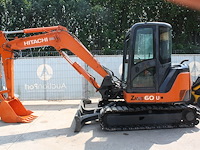 Rupsgraafmachine hitachi zx60u diesel 2013