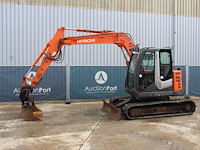 Rupsgraafmachine hitachi zx85us-3 diesel 39kw 2010 - afbeelding 1 van  1