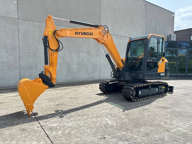 Rupsgraafmachine hyundai hx55 diesel 2019 - afbeelding 1 van  1