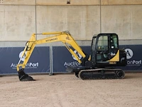 Rupsgraafmachine hyundai r60-7 diesel 40kw 2012