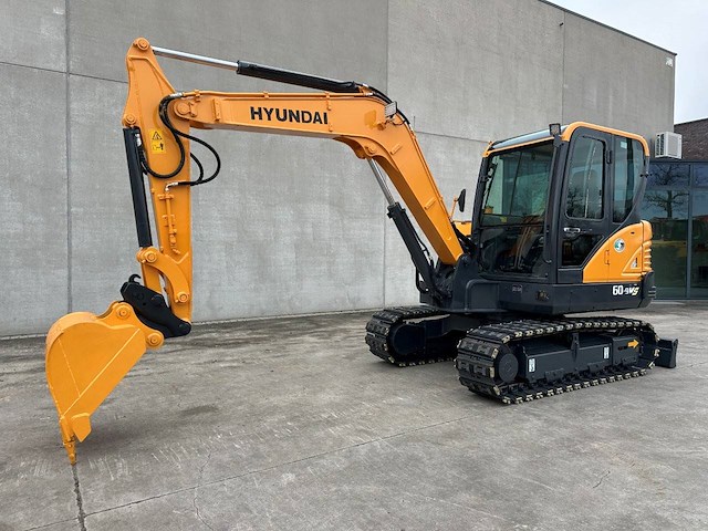 Rupsgraafmachine hyundai r60vs diesel 2015 - afbeelding 1 van  1